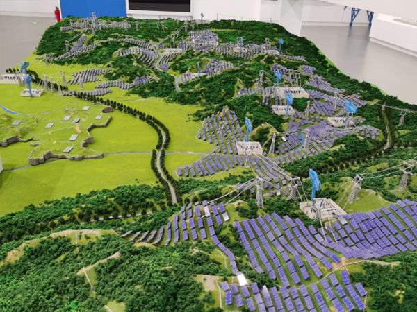 湛江电厂沙盘模型制作